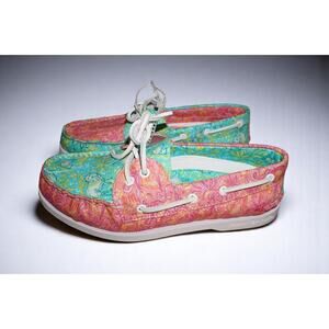 Sperry Top-Sider x Lilly Pulitzer Boat Shoes – Women’s Size 8.5